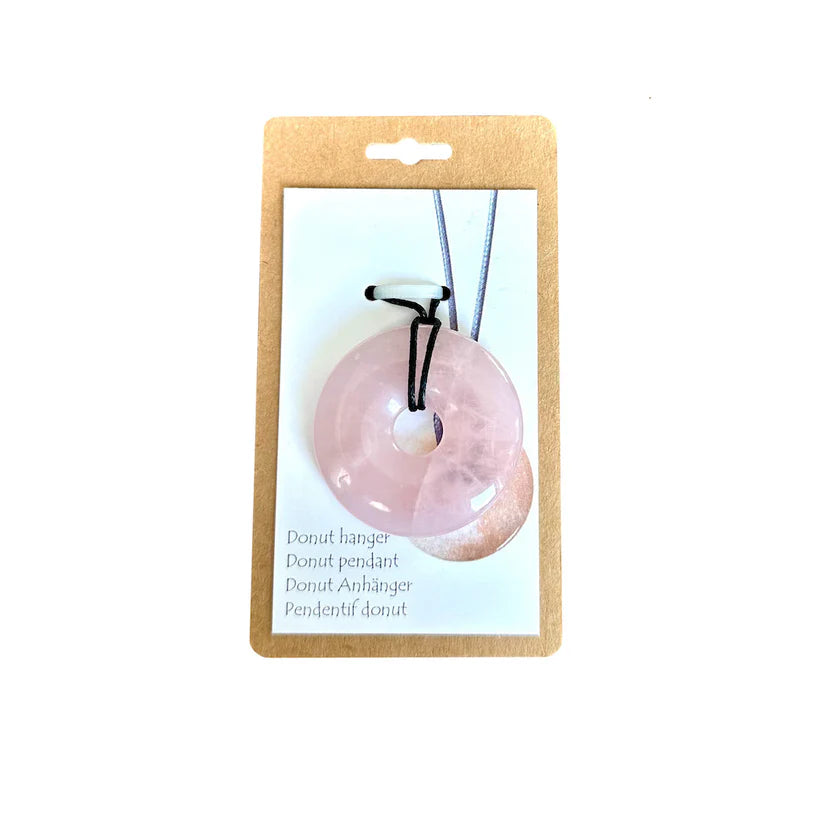 Donuthanger Roze kwarts