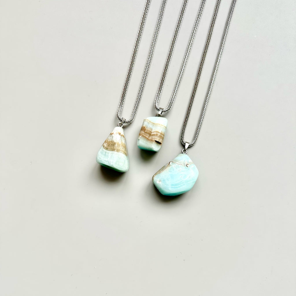 Gemstone collier Hemimorfiet