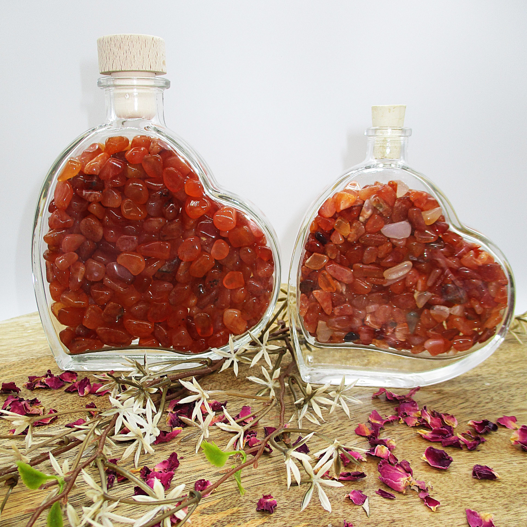 Hart fles carneool 200ml