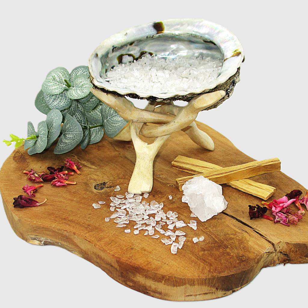 Oplaadschelp De Luxe Bergkristal