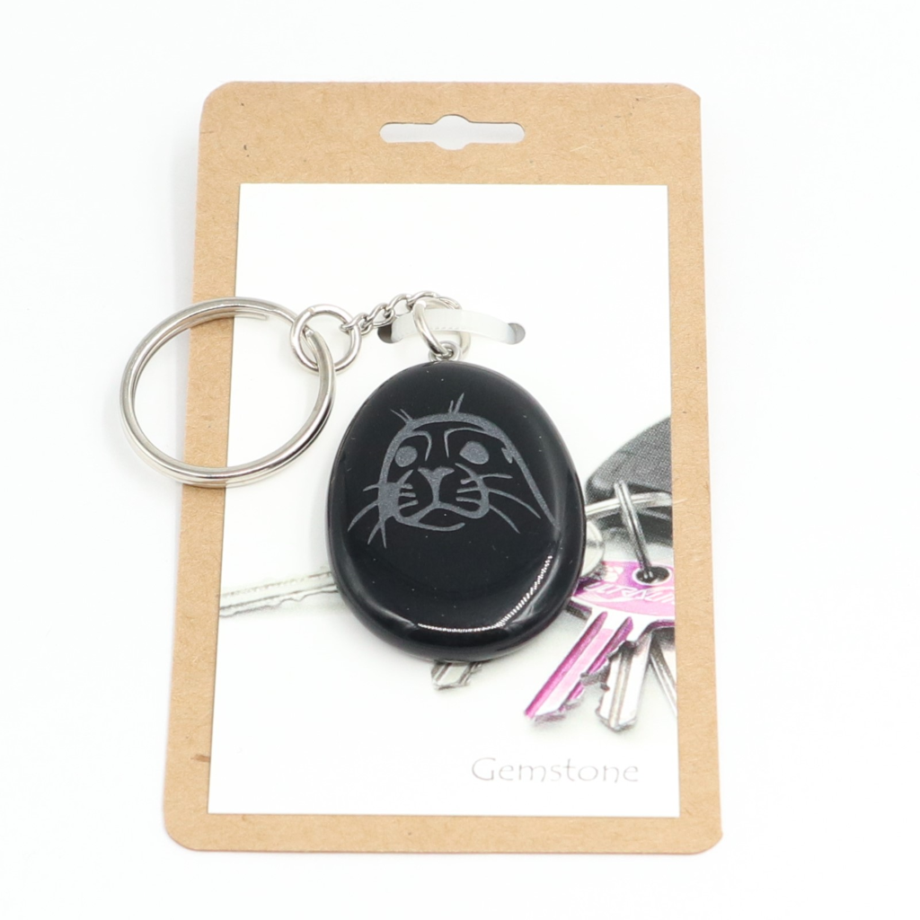 Sleutelhanger zeehondenkop