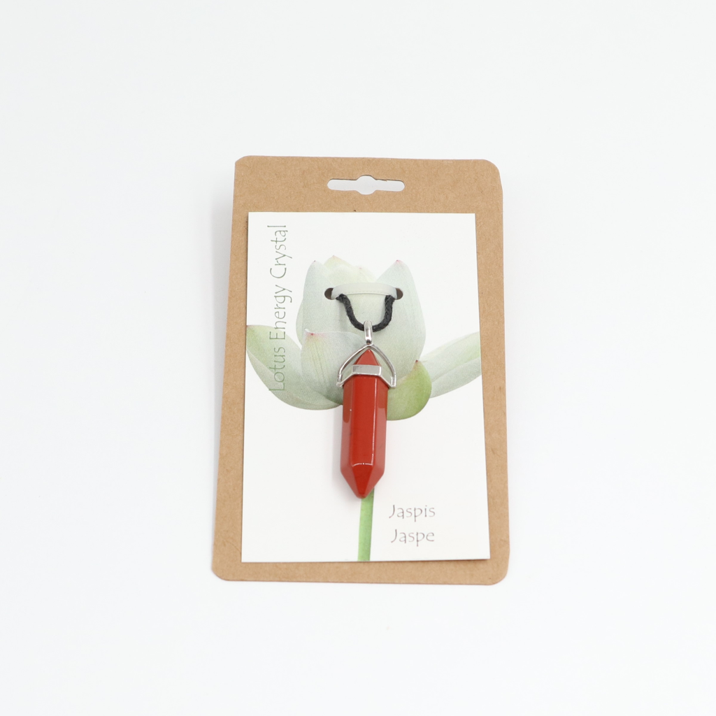 Energy Crystal Jaspis Rood