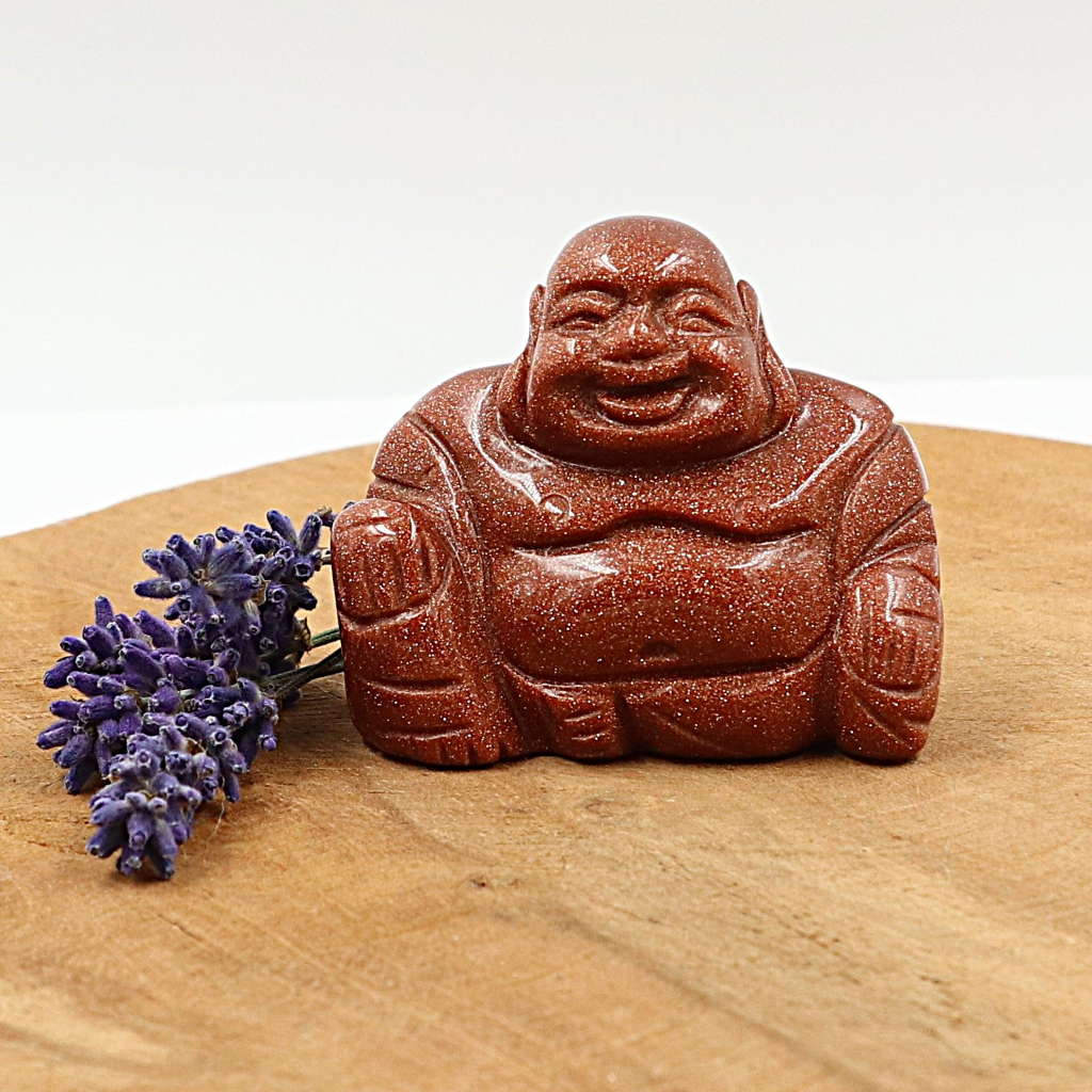 Boeddha goudsteen 50mm