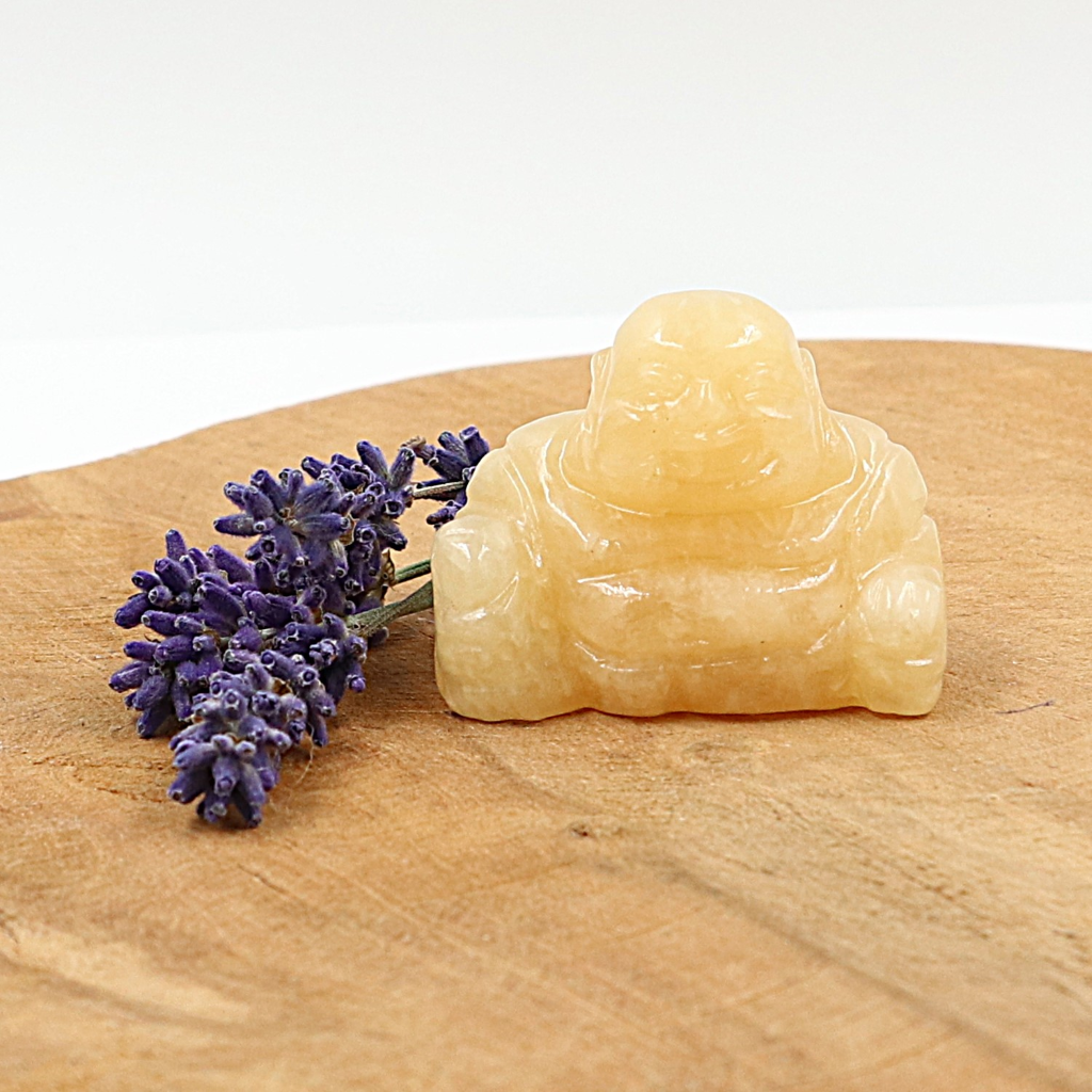 Boeddha aragoniet 40mm