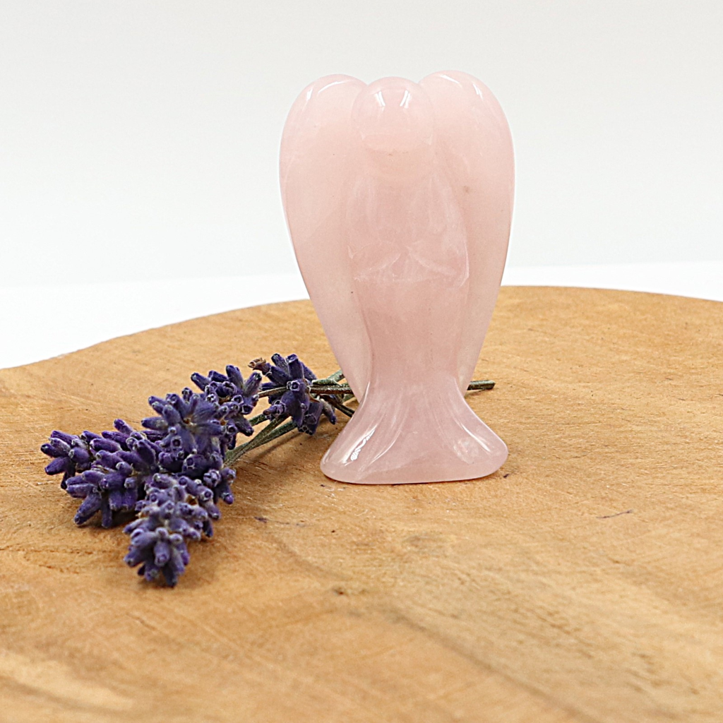 Engel roze kwarts 50mm