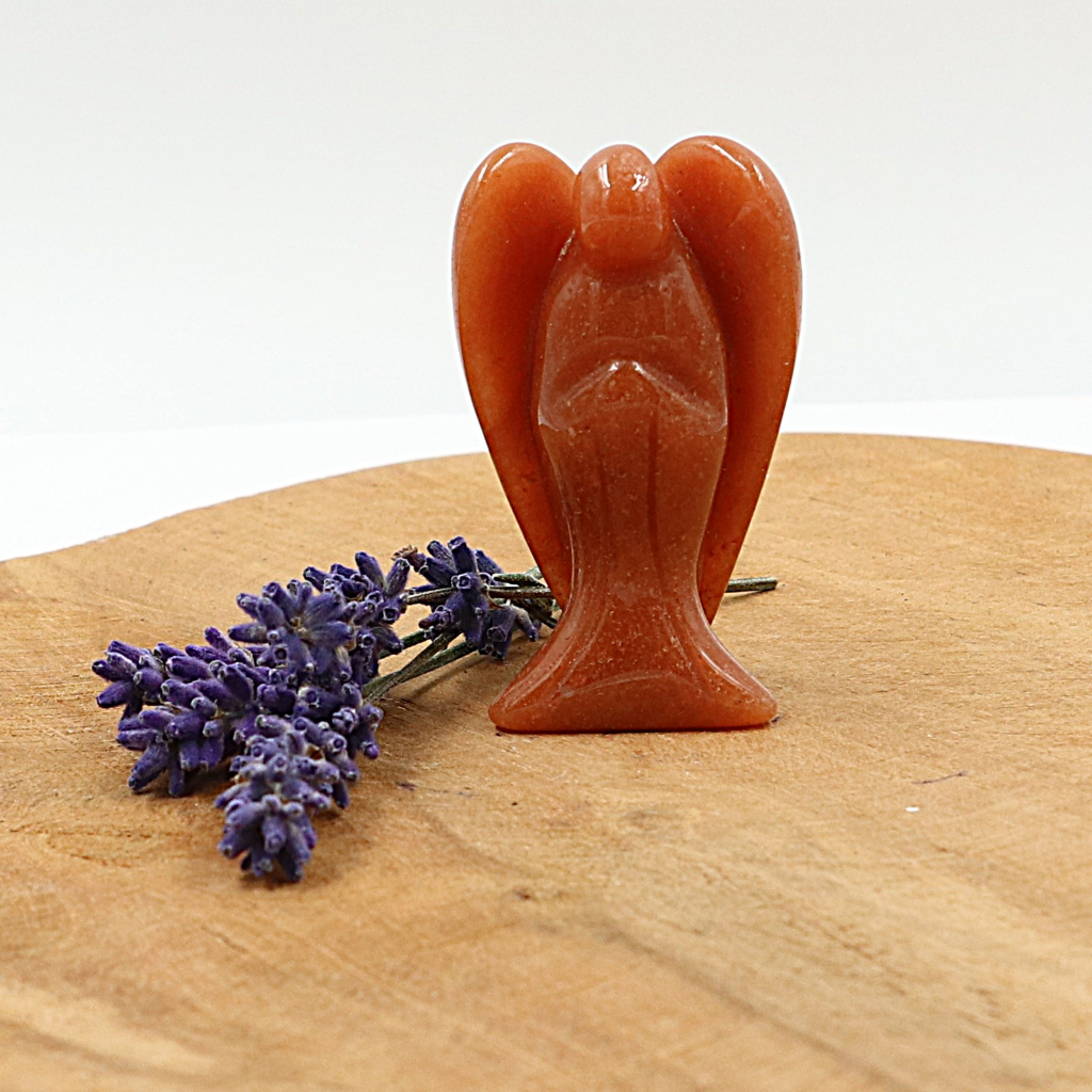 Engel aventurijn oranje 50mm