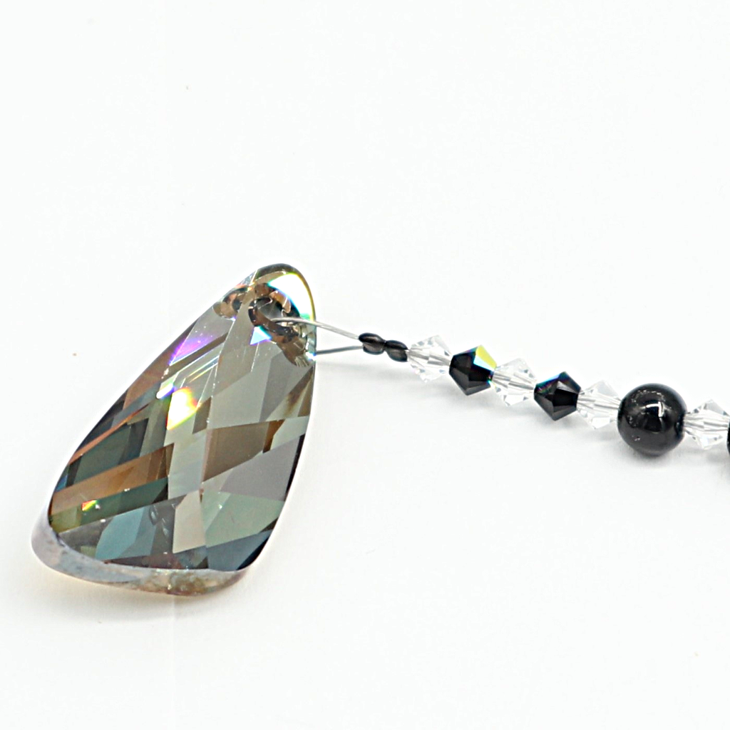 Raamhanger tourmalijn zwart