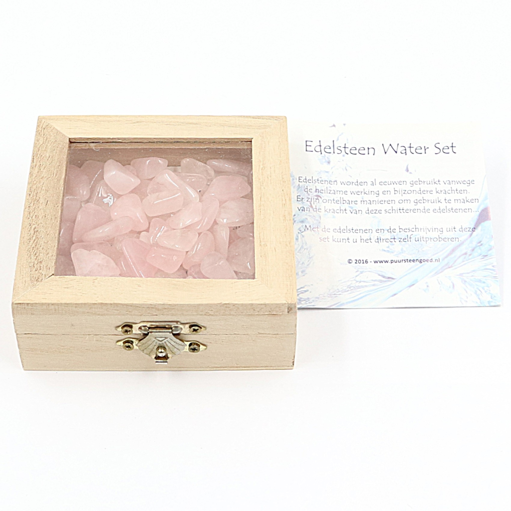 Waterset Roze Kwarts