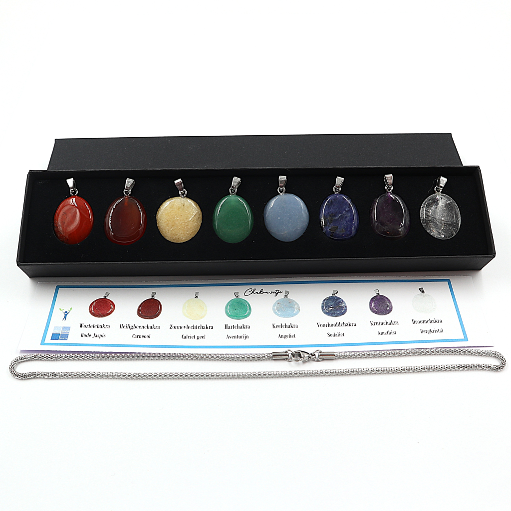 Chakra hangersteentjes