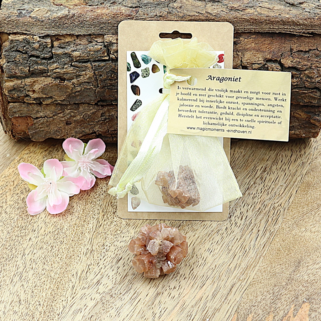 Buideltje ruwe Aragoniet