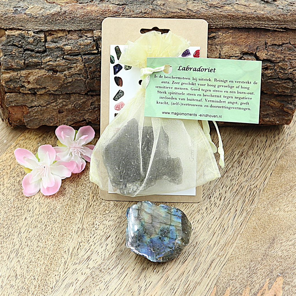Buideltje ruwe Labradoriet