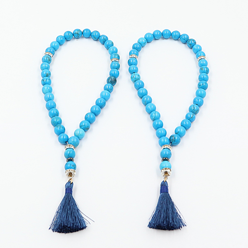 Tasbih Howliet blauw