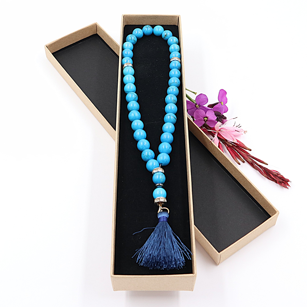 Tasbih Howliet blauw