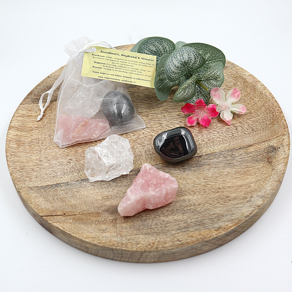 Gouden driehoek met hematiet