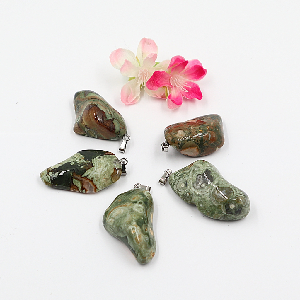 Gemstone collier Rhyoliet