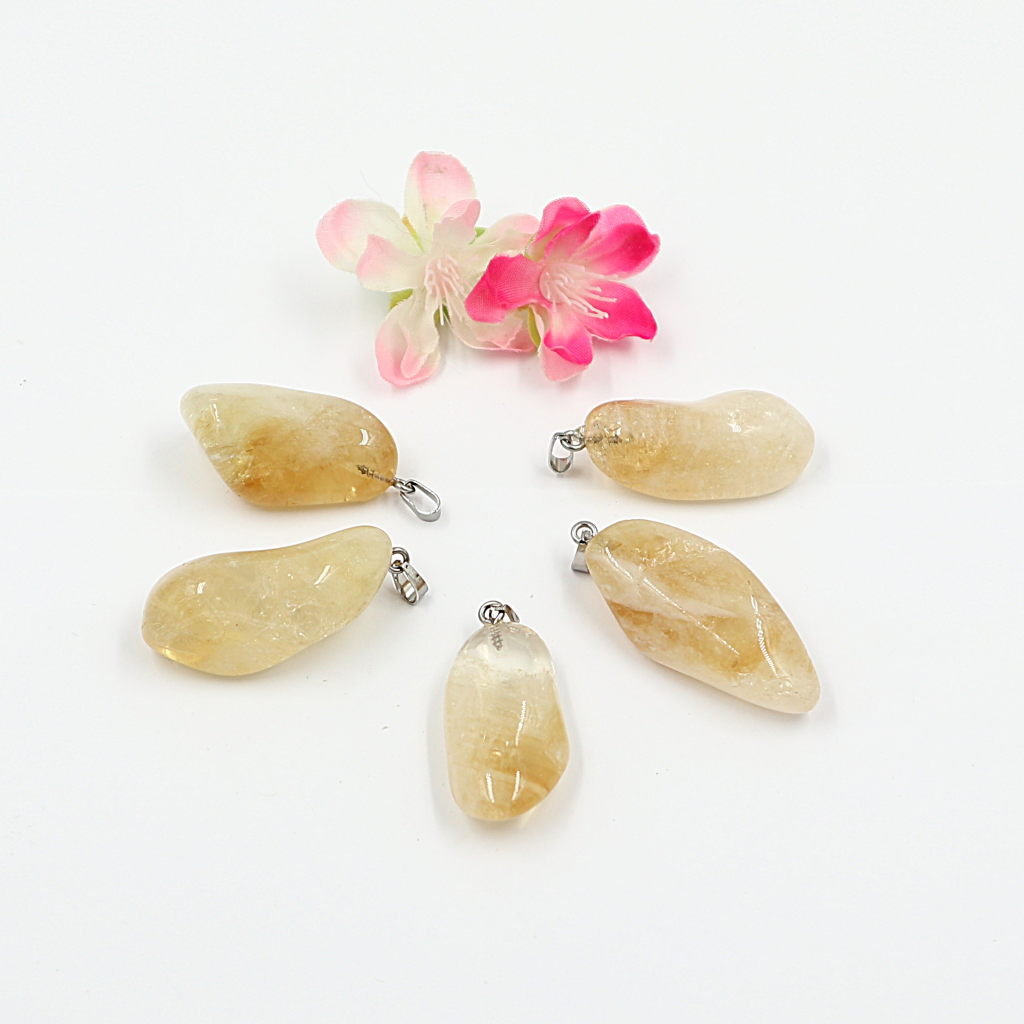 Gemstone collier Citrien