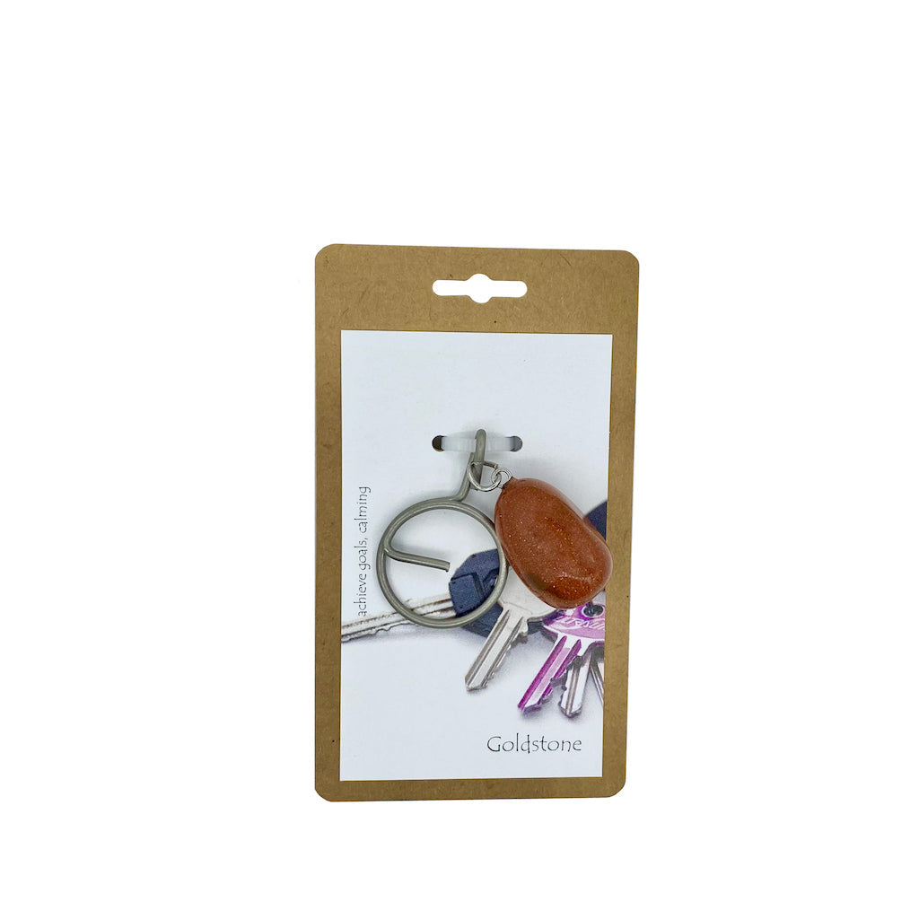 Sleutelhanger Goudsteen