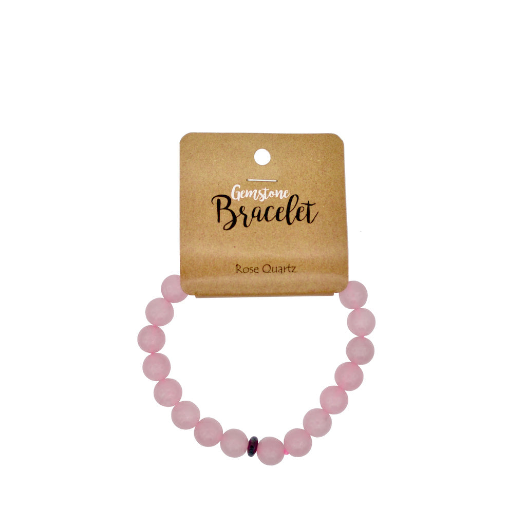 Kralenarmband Roze Kwarts