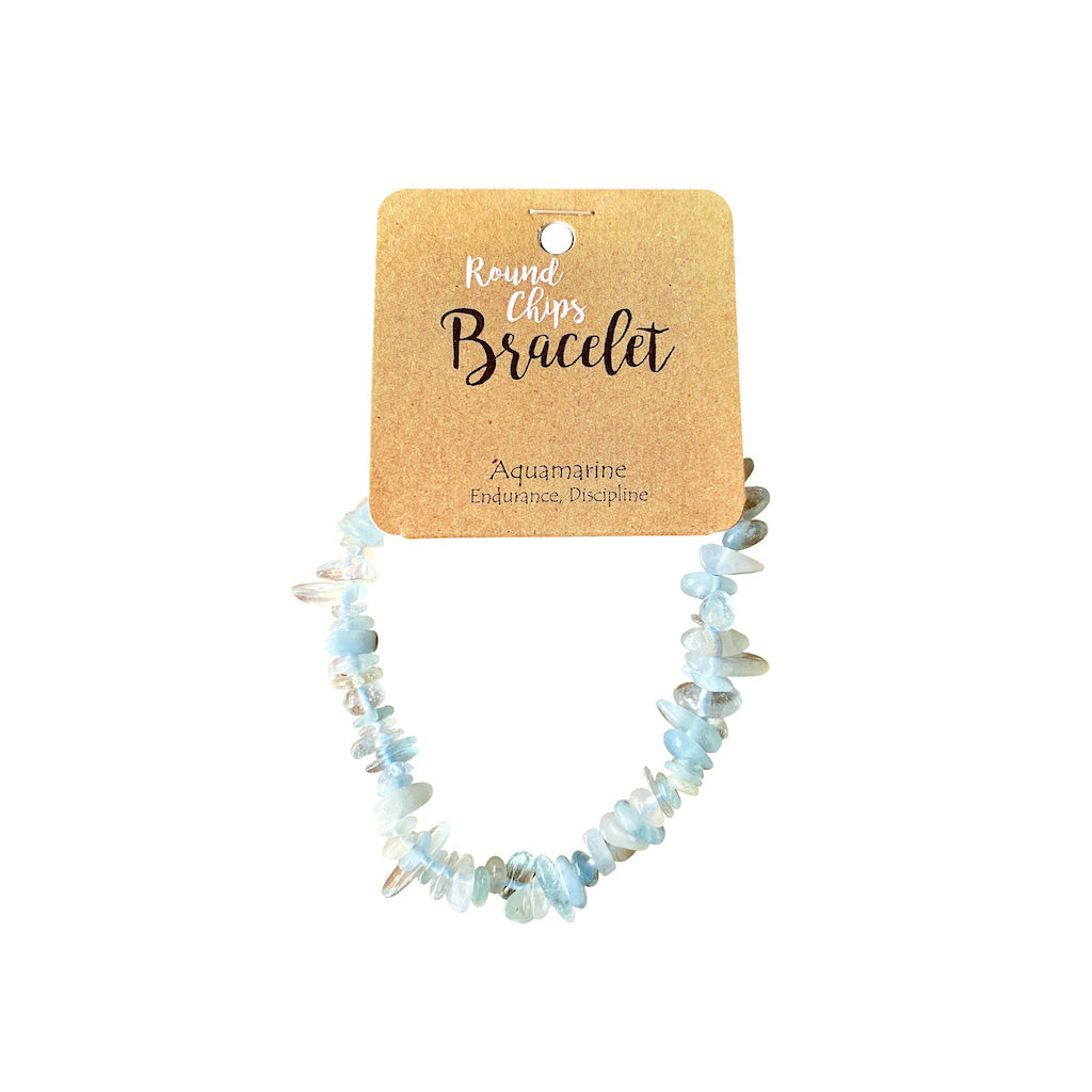 Splitarmband Aquamarijn