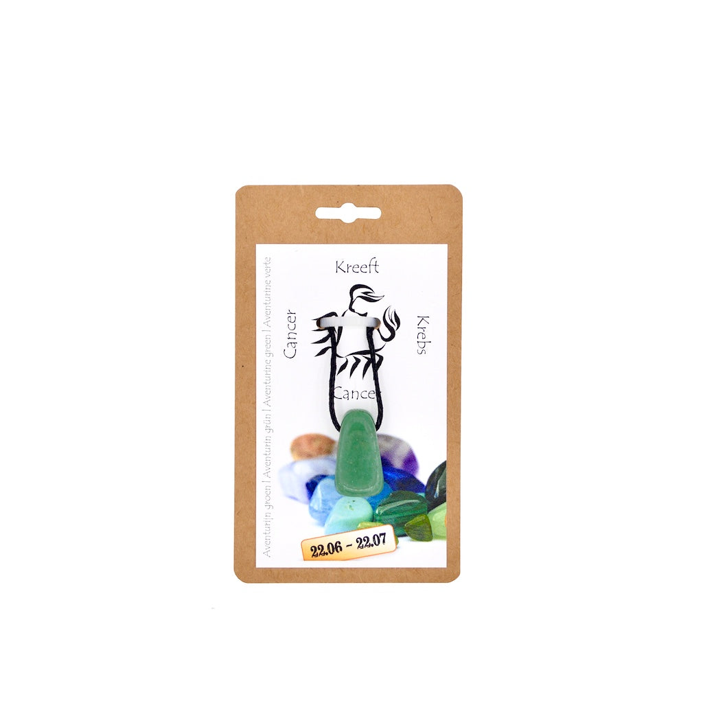 Sterrenbeeld Kreeft Aventurijn Groen