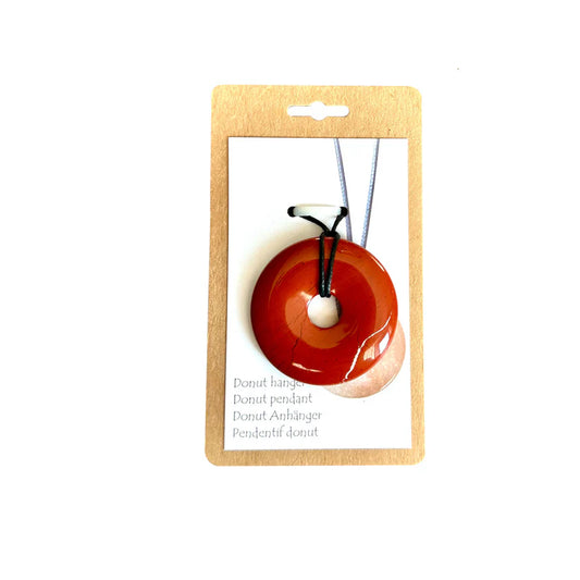 Donuthanger Jaspis rood