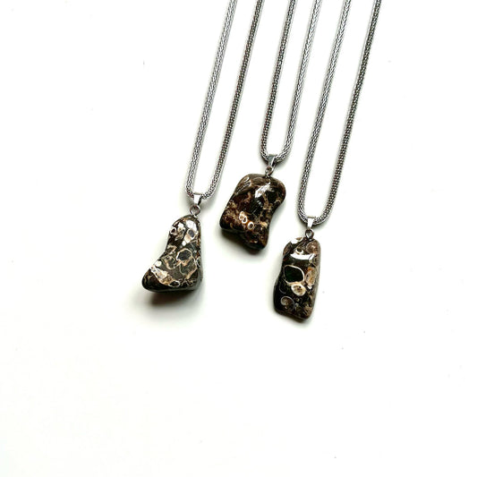 Gemstone collier Agaat Turitella