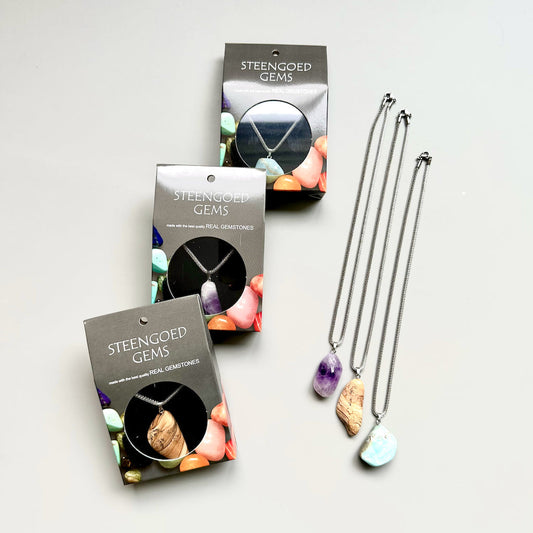 Gemstone colliers