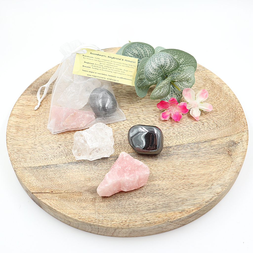 Gouden driehoek met hematiet