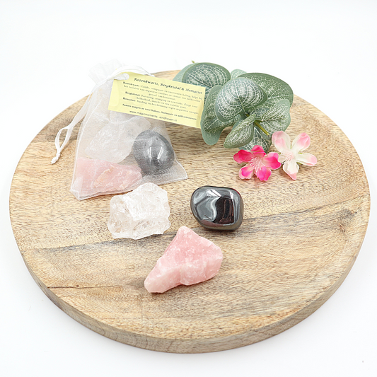 Gouden driehoek met hematiet