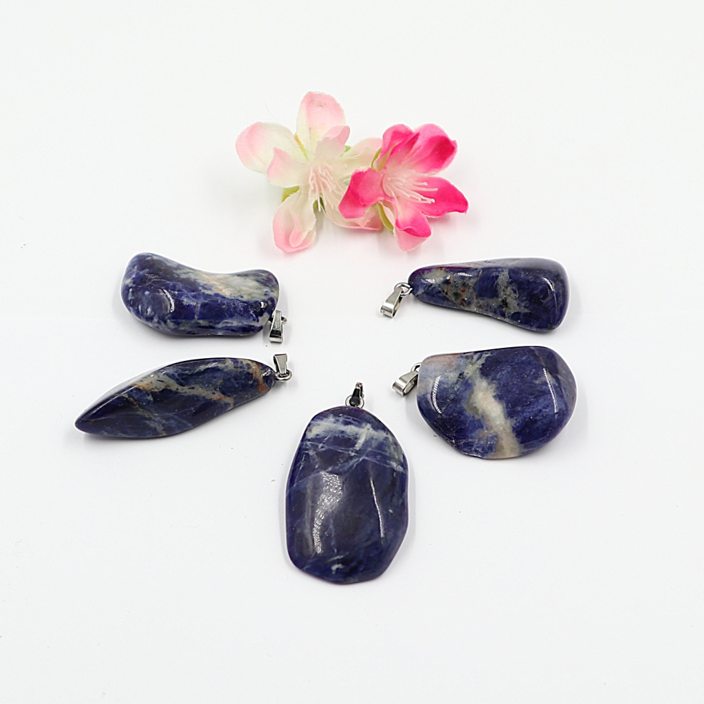 Gemstone collier Sodaliet