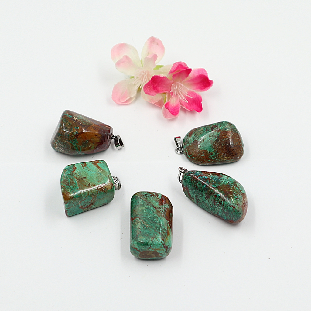 Gemstone collier Chrysophraas