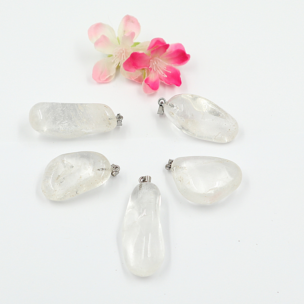 Gemstone collier Bergkristal