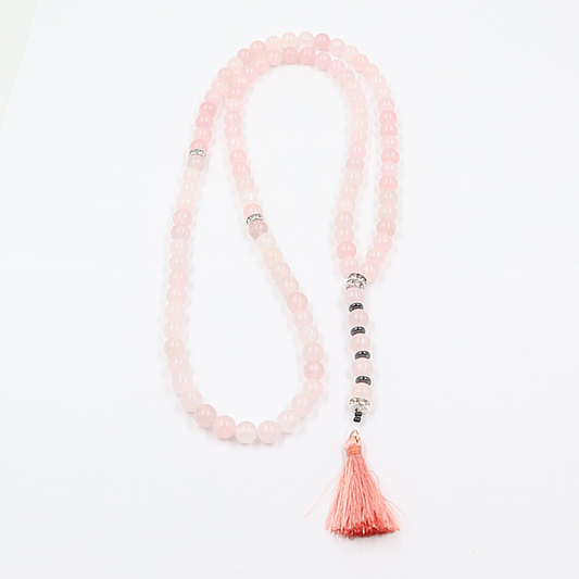 Tasbih Roze Kwarts 99