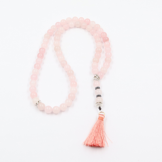 Tasbih Roze Kwarts 66