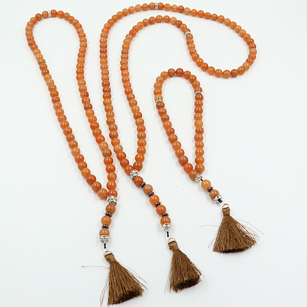 Tasbih Aventurijn rood 33