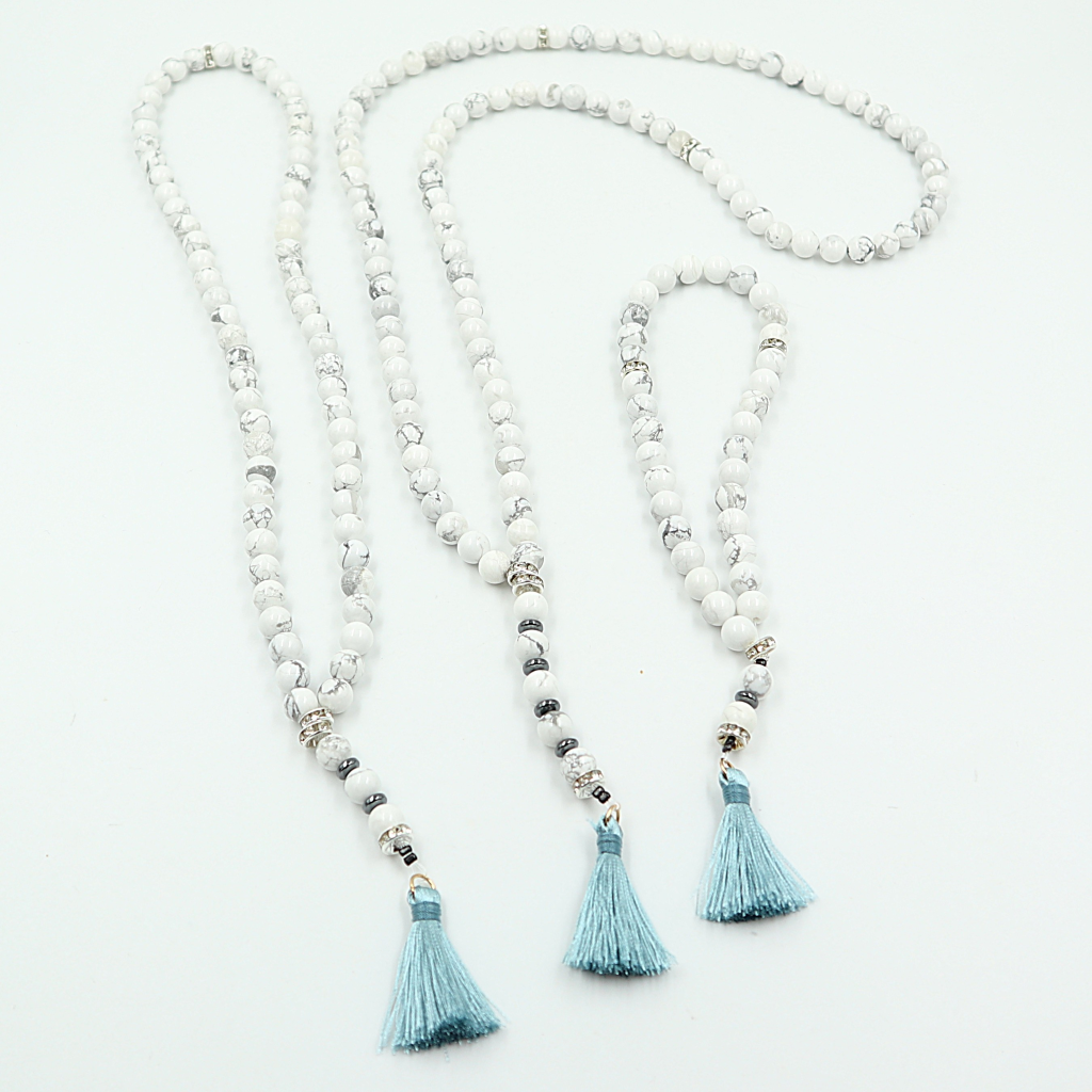 Tasbih Howliet wit 33