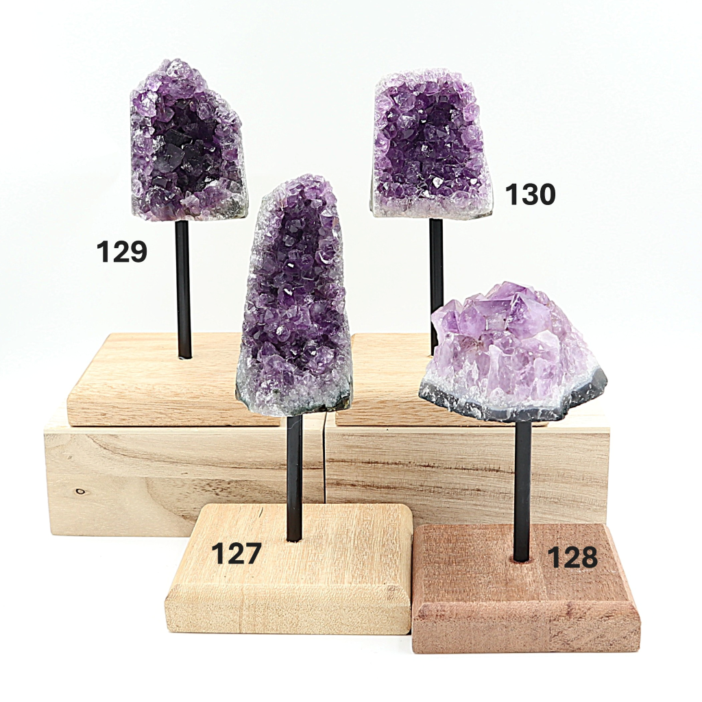 Amethist op standaard