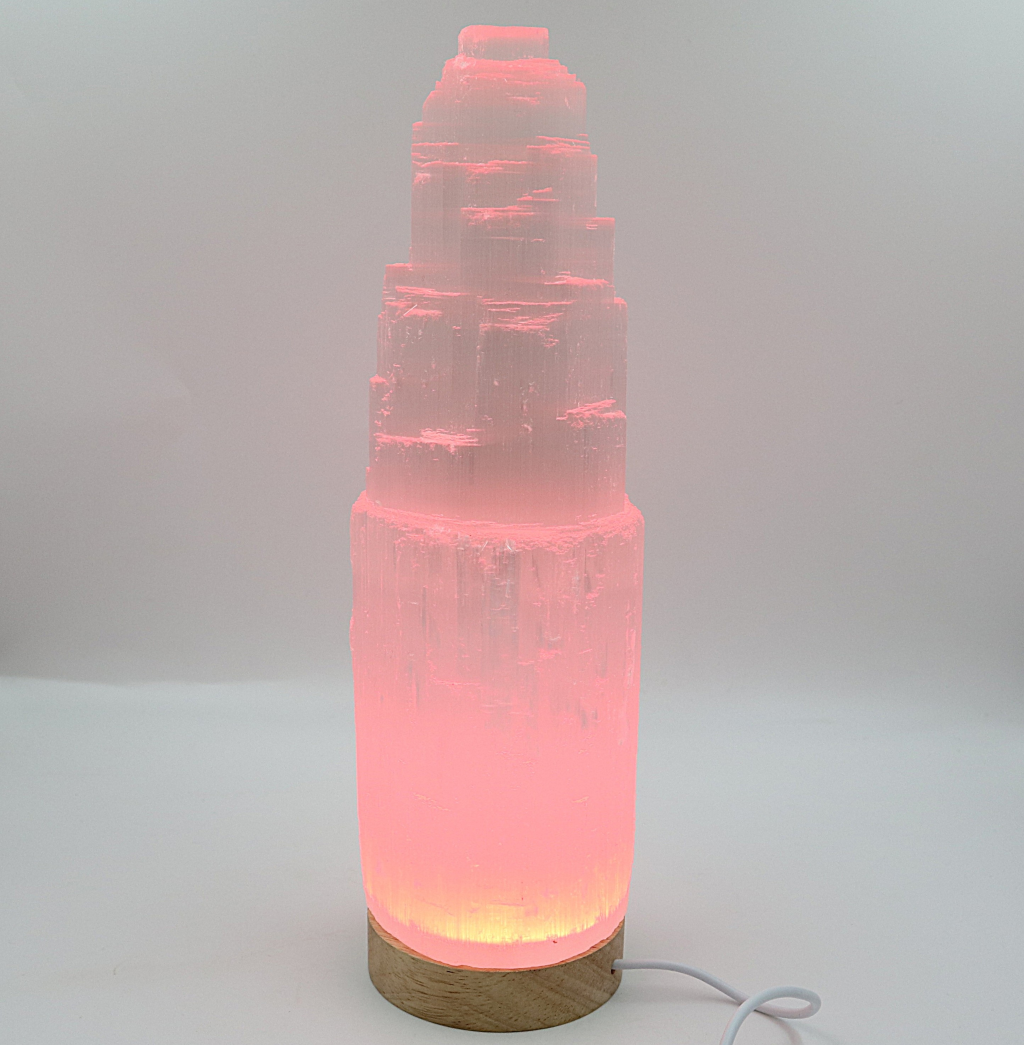 Seleniet toren groot met light-base