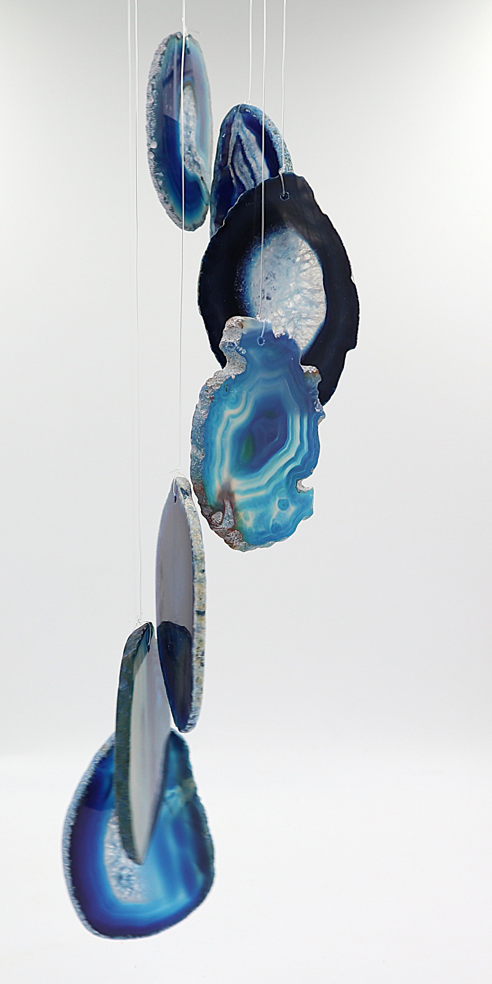 Agaat windgong Blue