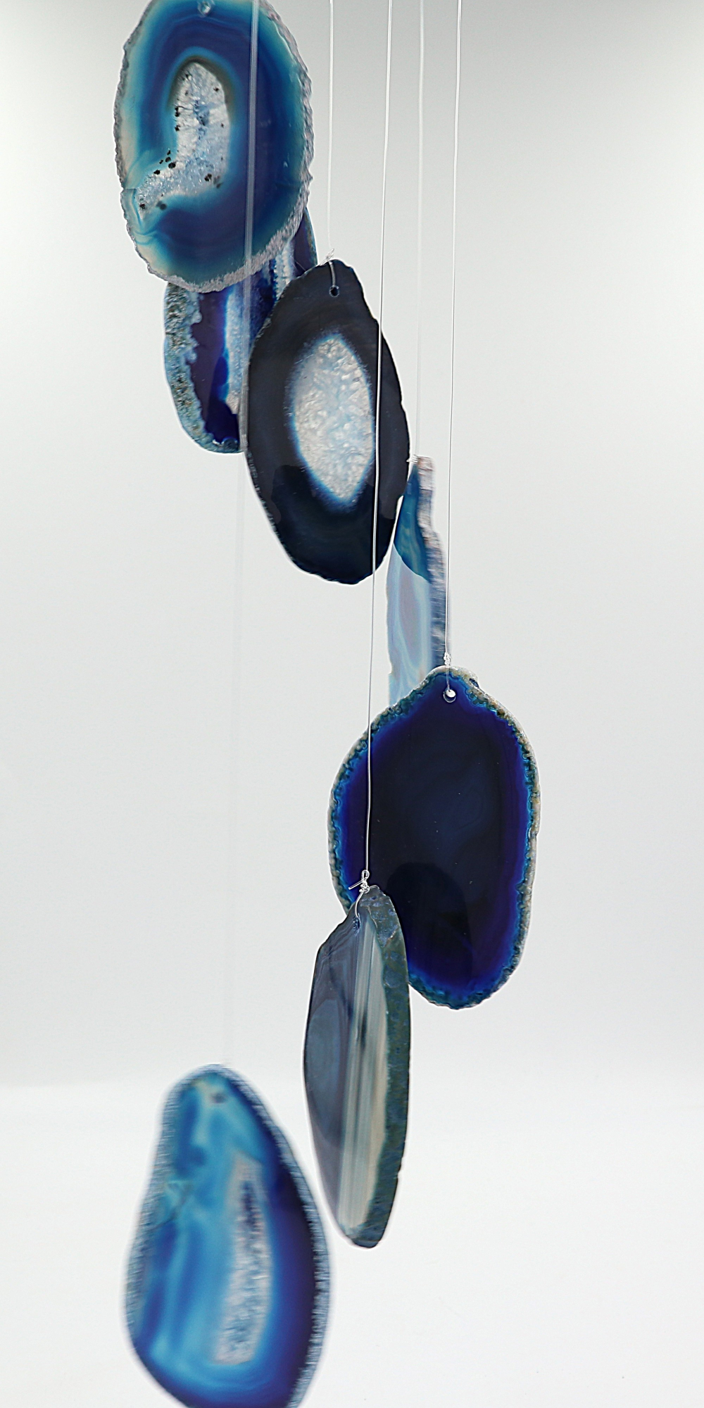 Agaat windgong Blue