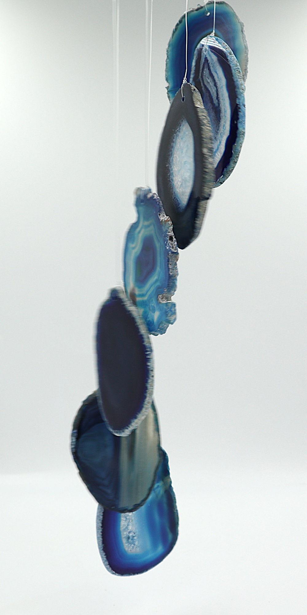 Agaat windgong Blue