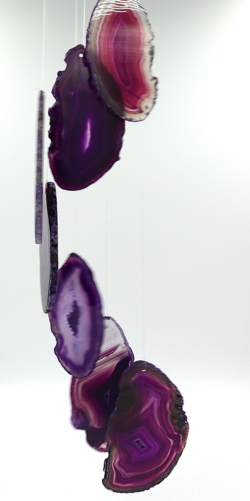 Agaat windgong Purple