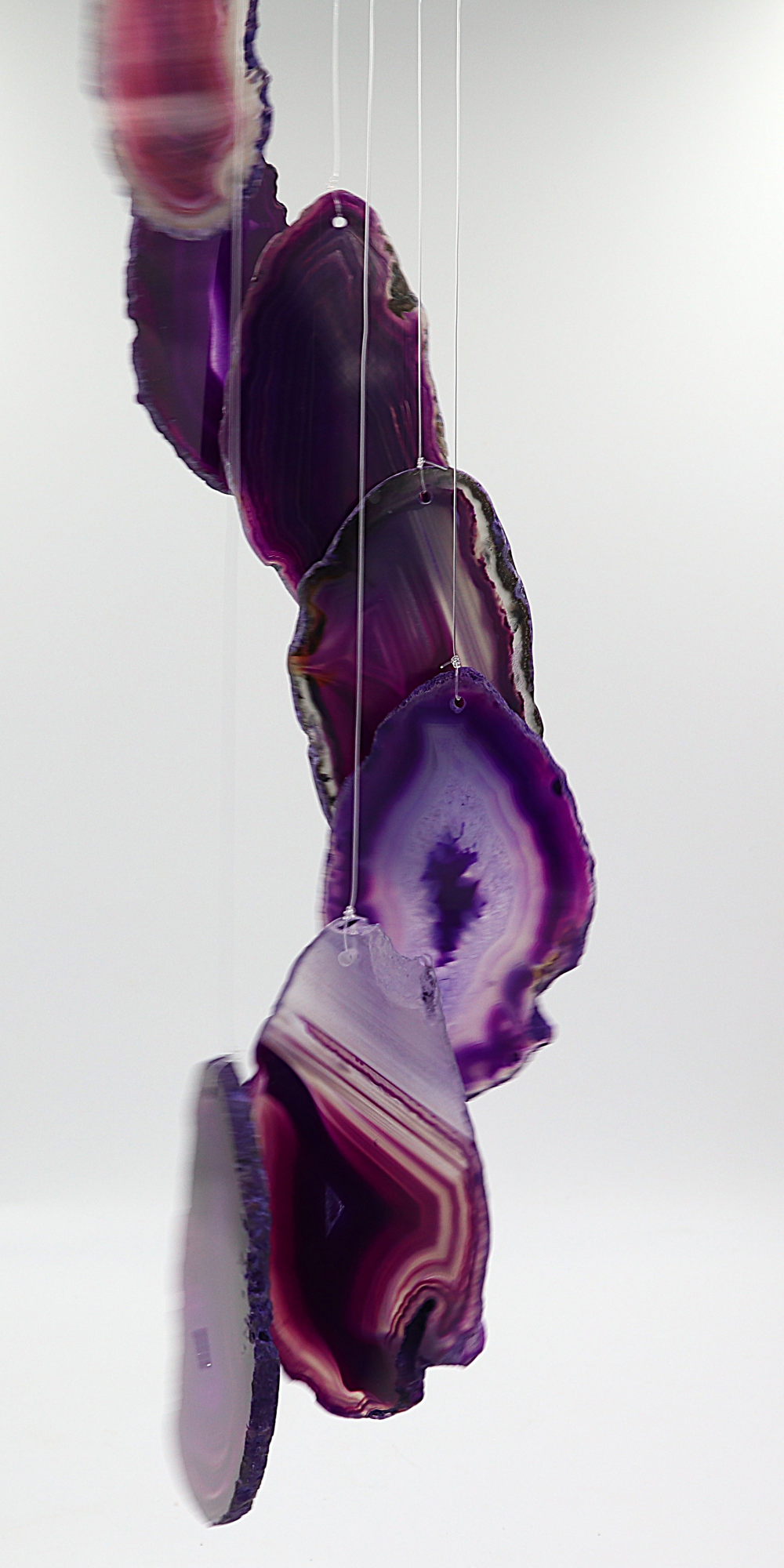 Agaat windgong Purple