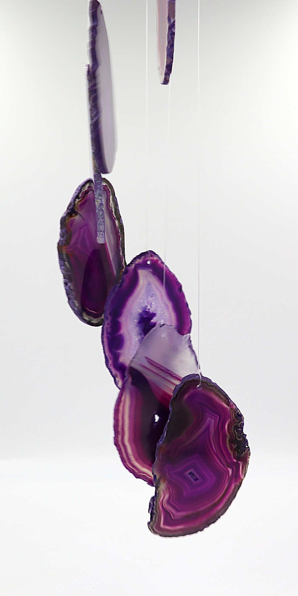 Agaat windgong Purple