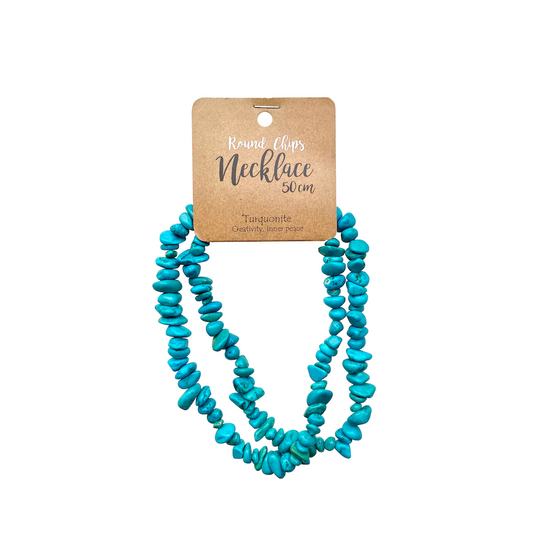 Splitcollier turkoois/turqureniet